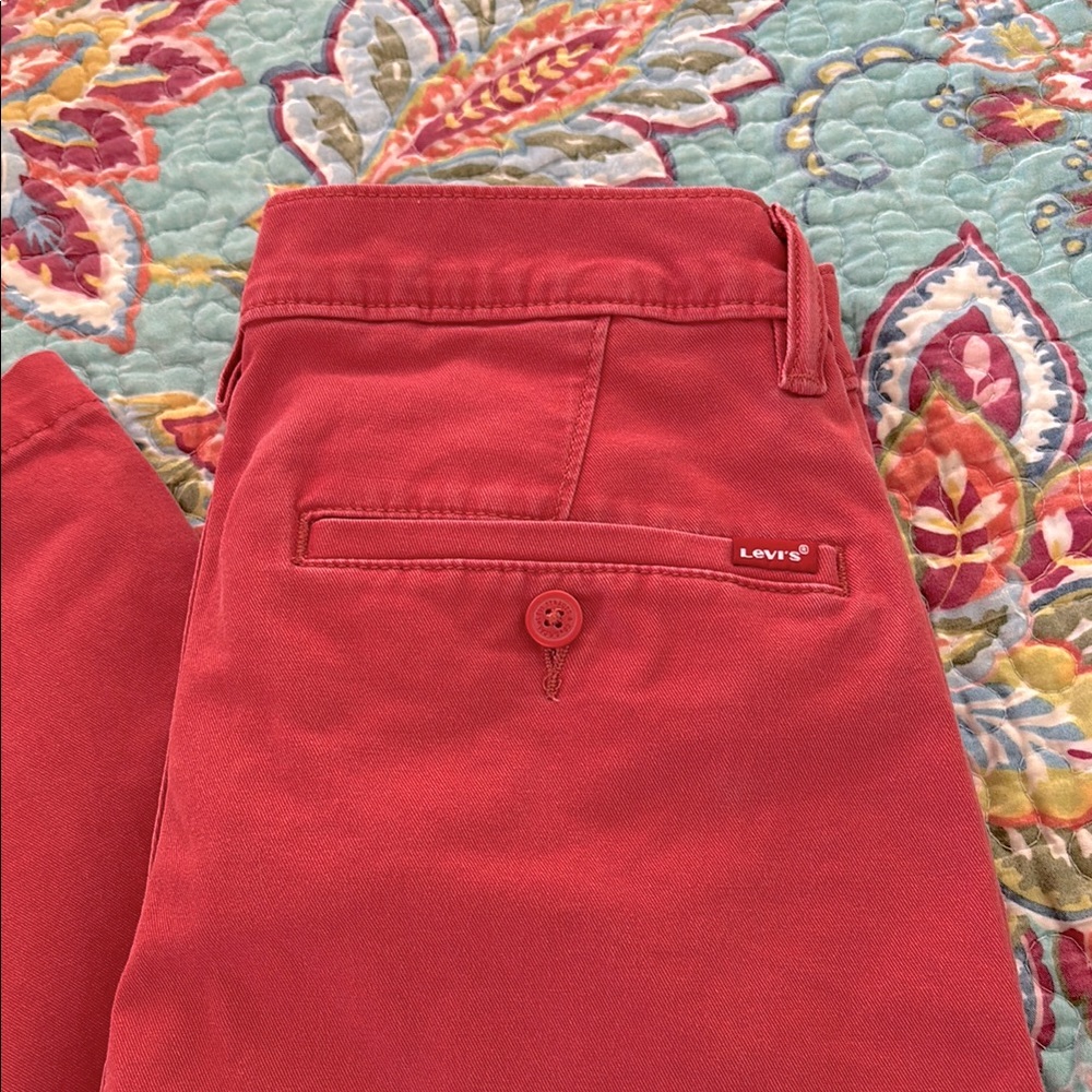 Levi's XX Chino Standard Taper Men's 30x30 Salmon Pink Pants